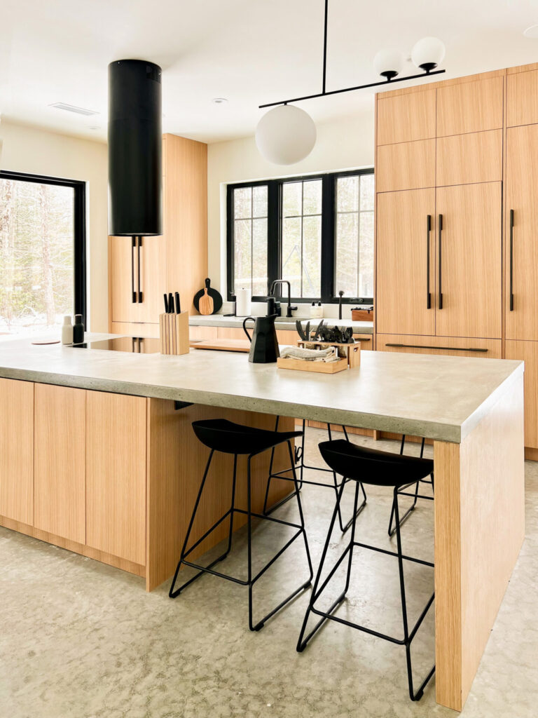 White Oak IKEA Custom Fronts
